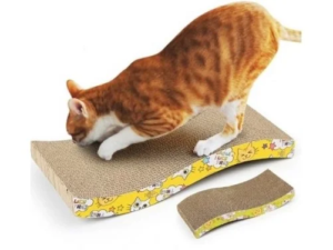 Drapak dla kota kotów poziomy leżak kocimiętka