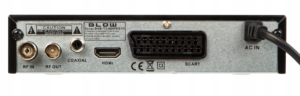 TUNER DEKODER DVB-T2 TV NAZIEMNEJ H.265 HEVC FULL HD USB HDMI PILOT BATERIE